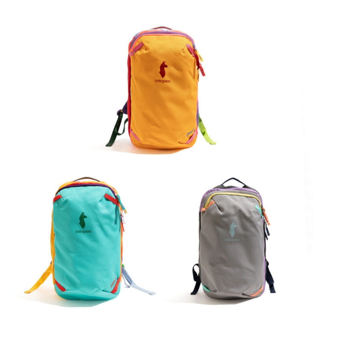 Outdoor Adventure Trips - กระเป๋าเป้สะพายหลังสำหรับเดินทาง ขนาด 20 ลิตร ดีไซน์สีตัดกัน สไตล์ลำลอง