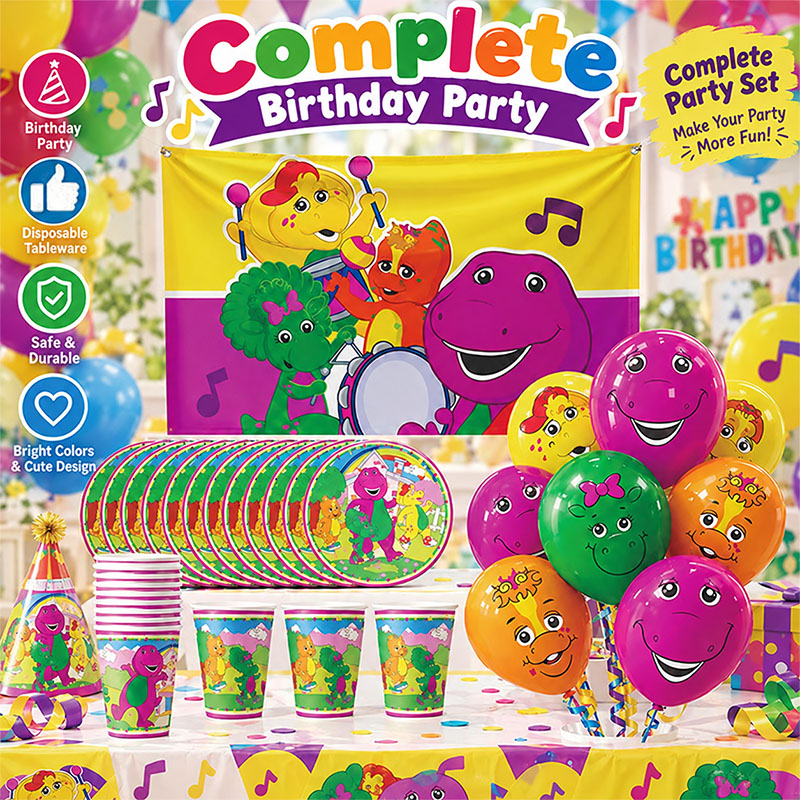 ชุดอุปกรณ์จัดโต๊ะงานวันเกิดแบบ - Outdoor Adventure Birthday Party บทวิจารณ์และราคา